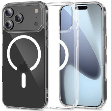 Tech-Protect FlexAir Hybrid MagSafe Case for iPhone 17 Pro Max - Clear Tech-Protect FlexAir Hybrid MagSafe Case for iPhone 17 Pro Max - Clear