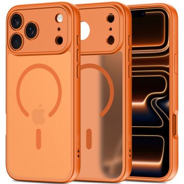 Tech-Protect BasicMag MagSafe Case for iPhone 17 Pro Max - Orange Tech-Protect BasicMag MagSafe Case for iPhone 17 Pro Max - Orange