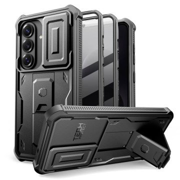 Tech-Protect Kevlar Cam+ Case for Samsung Galaxy S26 - Black Tech-Protect Kevlar Cam+ Case for Samsung Galaxy S26 - Black