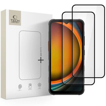 Tech-Protect Glass Fit+ Case 2-pack for Samsung Galaxy Xcover 7 / 7 Pro - Black Tech-Protect Glass Fit+ Case 2-pack for Samsung Galaxy Xcover 7 / 7 Pro - Black