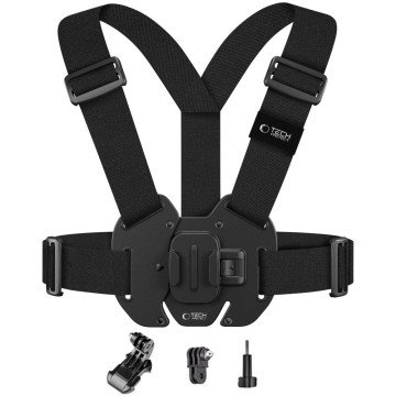 Tech-Protect GA100 Chest Mount for GoPro / DJI - Black