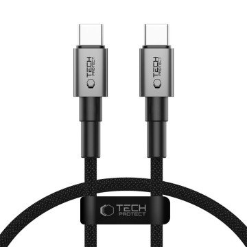 Tech-Protect UltraBoost DNA USB-C PD60W/3A Cable 25cm - Gray Tech-Protect UltraBoost DNA USB-C PD60W/3A Cable 25cm - Gray