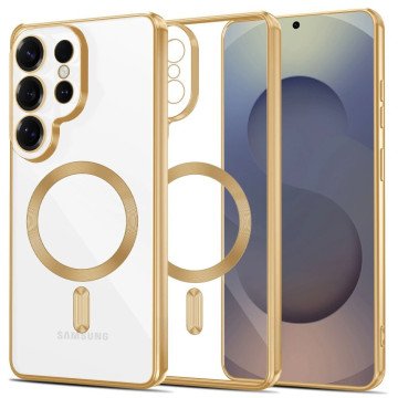 Tech-Protect MagFlex Case for Samsung Galaxy S26 Ultra - Transparent Gold Tech-Protect MagFlex Case for Samsung Galaxy S26 Ultra - Transparent Gold