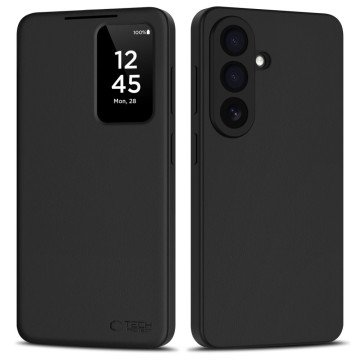 Tech-Protect Smart Wallet Case for Samsung Galaxy S26 - Black
