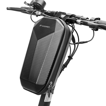 Wozinsky Waterproof Scooter Handlebar Bag 4L Black (WSB2BK) - OUTLET