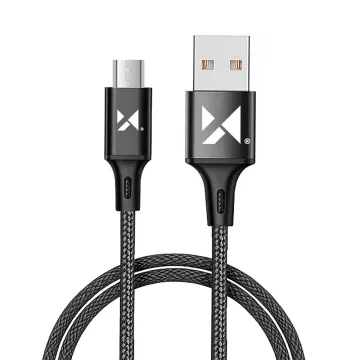 Wozinsky cable USB - microUSB 2,4A 1m black (WUC-M1B) Wozinsky cable USB - microUSB 2,4A 1m black (WUC-M1B)