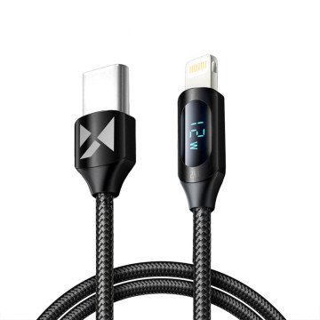 Wozinsky WUCLC1 Lightning - USB-C cable 36W 480Mb/s 1m - black Wozinsky WUCLC1 Lightning - USB-C cable 36W 480Mb/s 1m - black