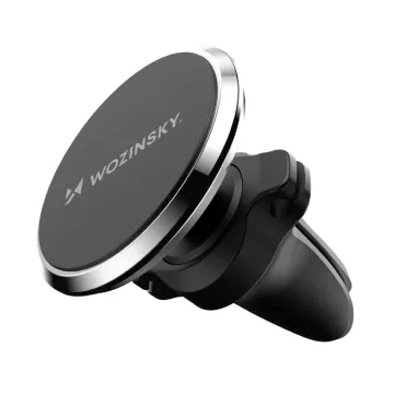 Wozinsky WUMKO Magnetic Phone Holder for Car Air Vent - Black