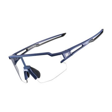 Rockbros 10174 UV400 Cycling Glasses - Blue