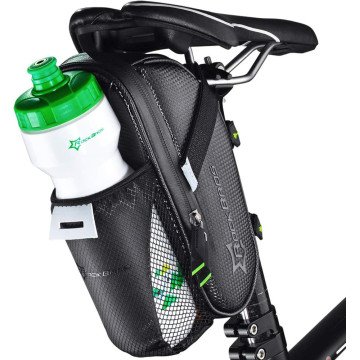 Rockbros C7-1 waterproof bicycle bag with saddle mounting 1.5l - black Rockbros C7-1 waterproof bicycle bag with saddle mounting 1.5l - black