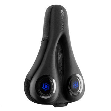 Rockbros LF044BL saddle cover with rain cover - black and blue Rockbros LF044BL saddle cover with rain cover - black and blue