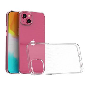 iPhone 15 Plus case from the Ultra Clear series in transparent color iPhone 15 Plus case from the Ultra Clear series in transparent color