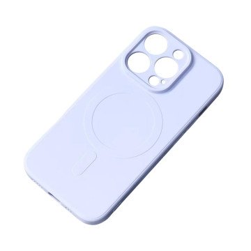 MagSafe Compatible Silicone Case for iPhone 15 Plus Silicone Case - Blue MagSafe Compatible Silicone Case for iPhone 15 Plus Silicone Case - Blue