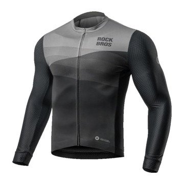 Rockbros 15120009002 Long Sleeve Cycling Jersey Spring/Summer M - Black