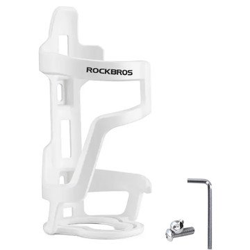 Rockbros 31210012002 bicycle bottle holder - white