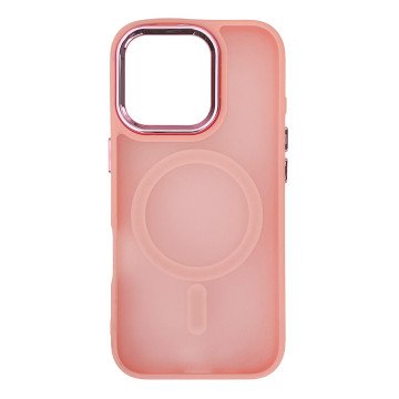 Magnetic Collection MagSafe iPhone 16 Pro Max Case - Pink Magnetic Collection MagSafe iPhone 16 Pro Max Case - Pink