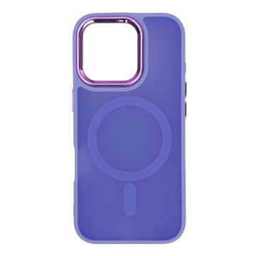 Magnetic Collection MagSafe iPhone 16 Pro Max Case - Purple Magnetic Collection MagSafe iPhone 16 Pro Max Case - Purple
