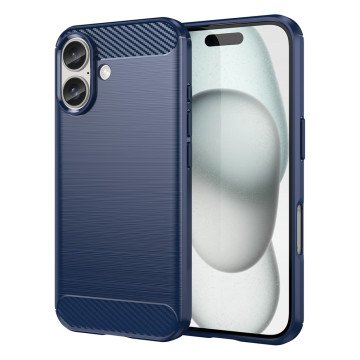 Carbon Case for iPhone 16 Plus - Blue Carbon Case for iPhone 16 Plus - Blue