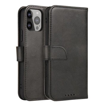 Magnet Case with Flip for Samsung Galaxy S25+ - Black Magnet Case with Flip for Samsung Galaxy S25+ - Black