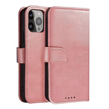 Magnet Case with Flip for Samsung Galaxy S25+ - Pink Magnet Case with Flip for Samsung Galaxy S25+ - Pink