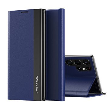 Sleep Case Pro Samsung Galaxy S25 Ultra Case with Flip and Stand - Blue Sleep Case Pro Samsung Galaxy S25 Ultra Case with Flip and Stand - Blue