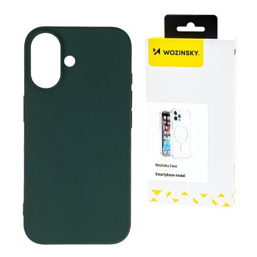 Wozinsky Silicone Case for Samsung Galaxy S25+ - Green