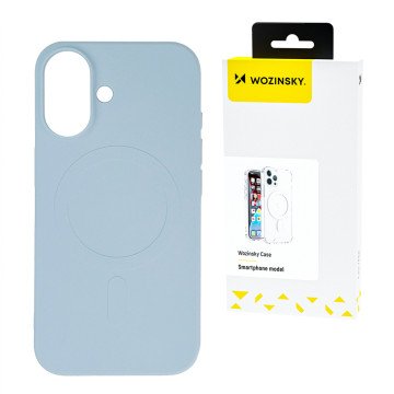 Wozinsky Silicone Case Magsafe Magnetic Case for Samsung Galaxy S25+ - Blue