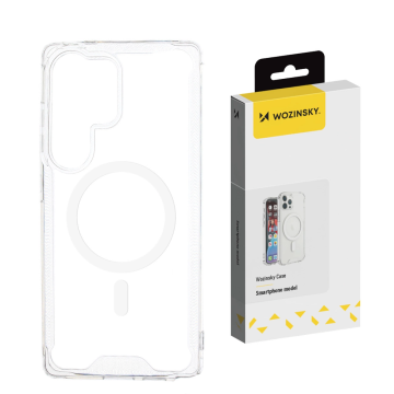 Wozinsky Clear Corner Case MagSafe Samsung Galaxy S25+ Transparent Wozinsky Clear Corner Case MagSafe Samsung Galaxy S25+ Transparent