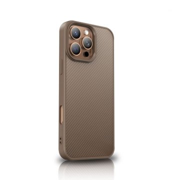 Wozinsky Carbon Fiber Case with MagSafe for Samsung Galaxy S25+ - Brown Wozinsky Carbon Fiber Case with MagSafe for Samsung Galaxy S25+ - Brown