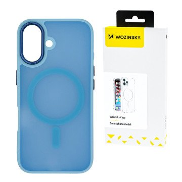 Wozinsky Fashion Case MagSafe for Samsung Galaxy S25 - Blue Wozinsky Fashion Case MagSafe for Samsung Galaxy S25 - Blue