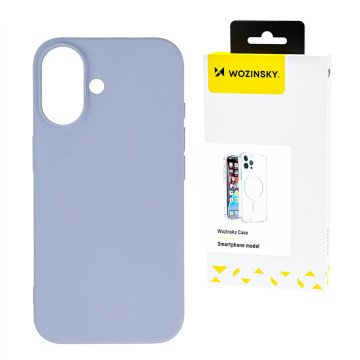 Wozinsky Silicone Case for Samsung Galaxy S24 FE - Purple