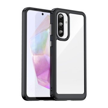 Outer Space Case for Samsung Galaxy A26 Cover with Flexible Frame - Black Outer Space Case for Samsung Galaxy A26 Cover with Flexible Frame - Black