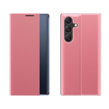 New Sleep Case Flip Cover with Stand Function for Samsung Galaxy A36 - Pink