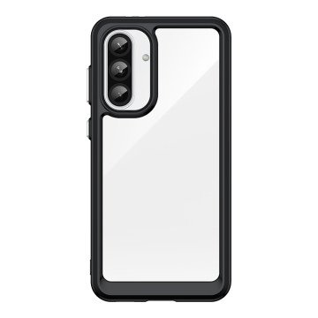 Outer Space Case for Samsung Galaxy A36 Cover with Flexible Frame - Black Outer Space Case for Samsung Galaxy A36 Cover with Flexible Frame - Black