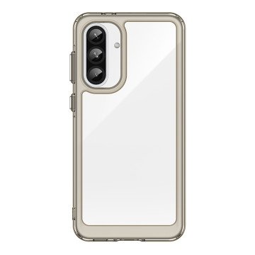 Outer Space Case for Samsung Galaxy A36 Cover with Flexible Frame - Semi-Transparent, Black Outer Space Case for Samsung Galaxy A36 Cover with Flexible Frame - Semi-Transparent, Black
