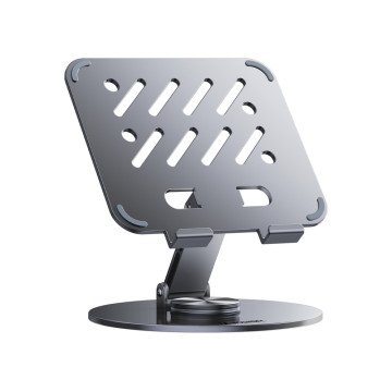 Wozinsky WRS-DSY84SS 360° Rotating Aluminum Tablet Stand - Gray