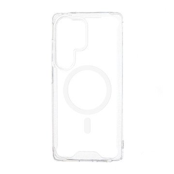 Clear Corner Case with MagSafe for Samsung Galaxy A26 5G - Transparent