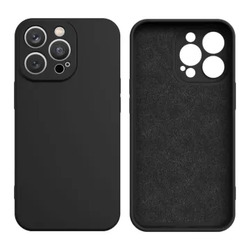 Silicone Case for Samsung Galaxy S25 Edge - Black Silicone Case for Samsung Galaxy S25 Edge - Black