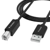 Wozinsky WKDDY4S USB-B - USB-A 480Mb/s Cable 1m - Black