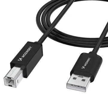 Wozinsky WKDDY4S USB-B - USB-A 480Mb/s Cable 1m - Black Wozinsky WKDDY4S USB-B - USB-A 480Mb/s Cable 1m - Black