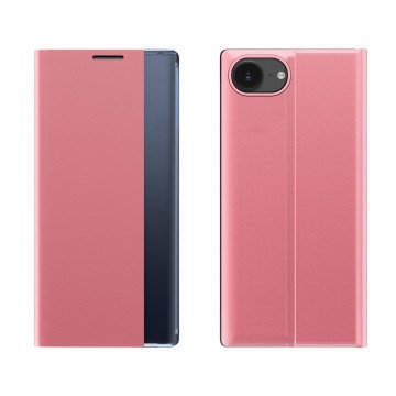 New Sleep Case with flap and stand for iPhone 16e / 17e - pink