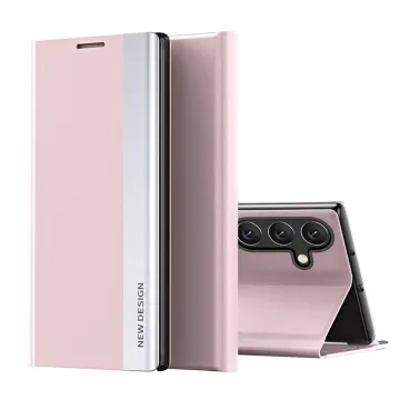 Sleep Case Pro for Samsung Galaxy S25 Edge with Flip and Stand - Pink Sleep Case Pro for Samsung Galaxy S25 Edge with Flip and Stand - Pink