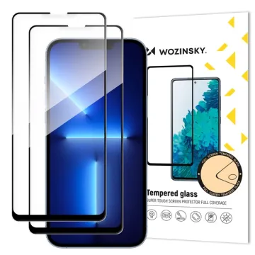 Wozinsky Full Glue Tempered Glass for Samsung Galaxy A06 5G / A05, 2-pack Wozinsky Full Glue Tempered Glass for Samsung Galaxy A06 5G / A05, 2-pack