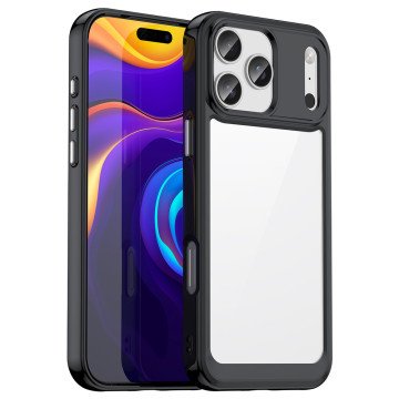 Outer Space Case for iPhone 17 Pro - Black Transparent Outer Space Case for iPhone 17 Pro - Black Transparent