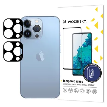 Wozinsky Full Camera Glass for iPhone 17 Pro Max, Black, Set of 2 Wozinsky Full Camera Glass for iPhone 17 Pro Max, Black, Set of 2