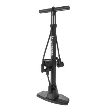 Wozinsky WPR-02 Floor Bicycle Pump - Black