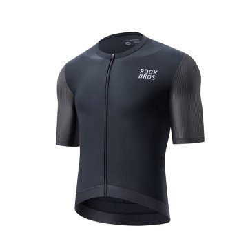 Rockbros 15200025 Short Sleeve Cycling Jersey Size XL - Black