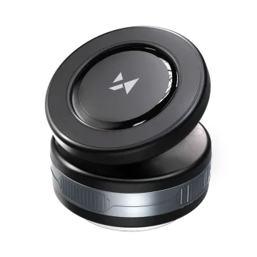 Wozinsky WUSQ-01 Car Holder with Qi Charger Compatible with MagSafe - Black