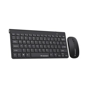 Wozinsky Wireless Keyboard + Compact Mouse Set - Black
