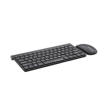 Wozinsky Wireless Keyboard + Compact Mouse Set - Black